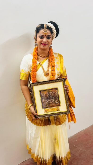 Honor from Varanasi Malayali Samajam